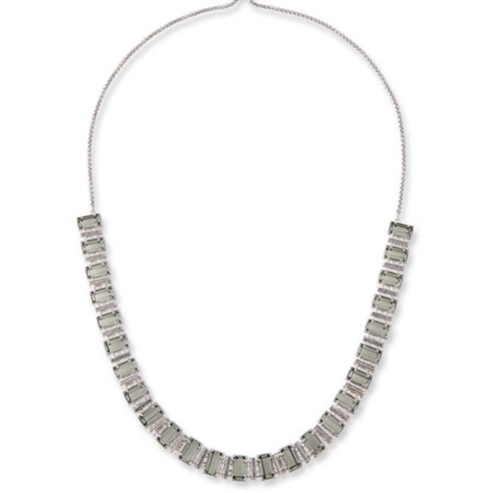 Gus Adjustable oblong-link necklace